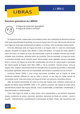 Estrutura gramatical