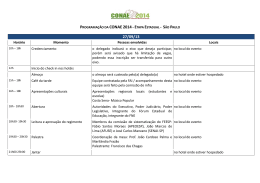 Programa&ccedil;&atilde;o CONAE 2014