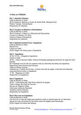 1 14 Dias na TURQUIA Dia 1: Istambul Cl&aacute;ssico