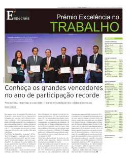 Aon ganha pela 3&ordm; vez, Pr&eacute;mio Excel&ecirc;ncia no Trabalho na categoria