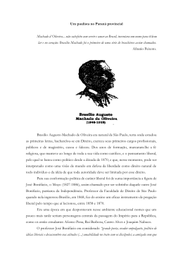 "Brasilio Augusto Machado de Oliveira