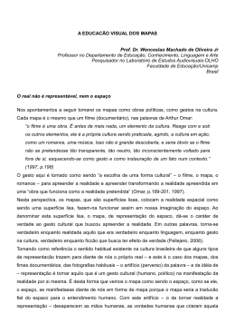 a educac&atilde;o visual dos mapas