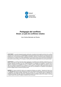 ana cristina machado de oliveira pedagog&iacute;a del conflicto