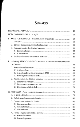 Direitos humanos e cidadania