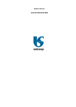 GUIA DE SERVI&Ccedil;OS WEB
