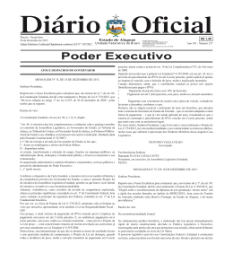 Poder Executivo - Diário Oficial