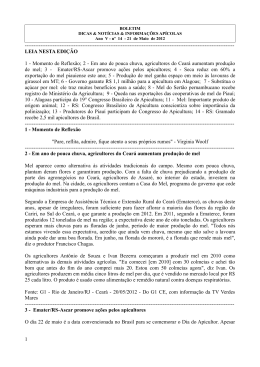 LEIA NE - Secretaria da Agricultura e Abastecimento
