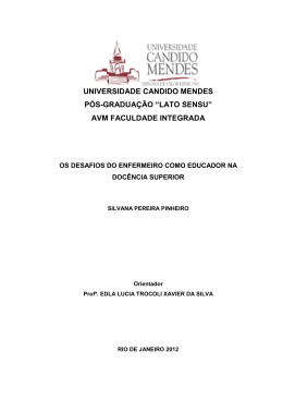 gradua&ccedil;&atilde;o &ldquo;lato sensu&rdquo; - AVM Faculdade Integrada