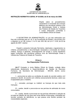 Junta M&eacute;dica Oficial do Estado, Intru&ccedil;&atilde;o Normativa n&ordm;02 de 25/03
