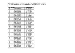 processos de insalubridade com laudo da junta médica