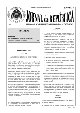 S&eacute;rie I, N.&deg; 27 - Jornal da Rep&uacute;blica