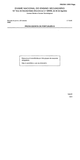 EXAME NACIONAL DO ENSINO SECUND&Aacute;RIO