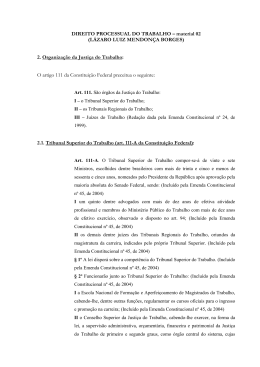 DIREITO PROCESSUAL DO TRABALHO – material 02 (LÁZARO