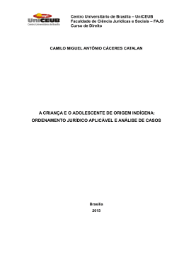 a crian&ccedil;a e o adolescente de origem ind&iacute;gena