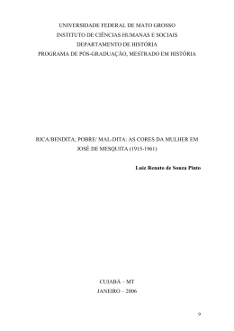 Pobre/Mal-dita: as cores da mulher em Jos&eacute; de Mesquita