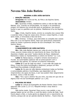Novena São João Batista