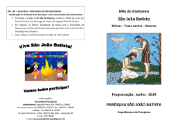 S&atilde;o Jo&atilde;o Batista