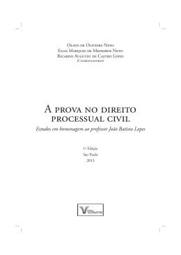 Prova : Direito processual civil