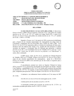 Inteiro Teor - Tribunal Regional Federal da 5ª Região