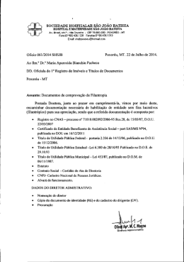 Sociedade Hospitalar S&atilde;o Jo&atilde;o Batista