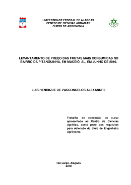 Luis H de V Alexandre - Universidade Federal de Alagoas