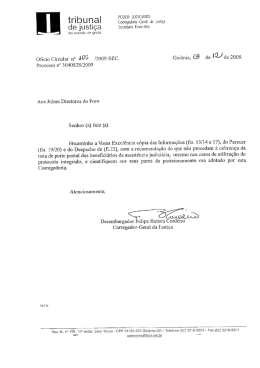 105/2009 - Tribunal de Justiça do Estado de Goiás