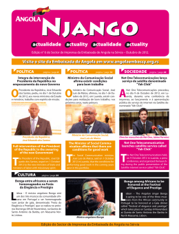 pol&iacute;tica pol&iacute;tica - Embassy of the Republic of Angola