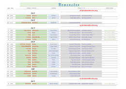 Nomea&ccedil;&otilde;es Nacional at&eacute; 25/11/2015