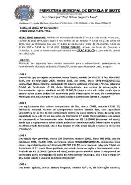 Edital Leilao 002-2014