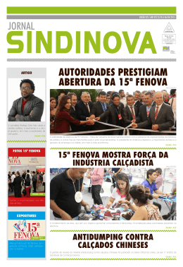 Jornal Sindinova &ndash; Edi&ccedil;&atilde;o 025