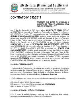 Contrato 055-2013 - Empresa Jean Carlos Vetorasso