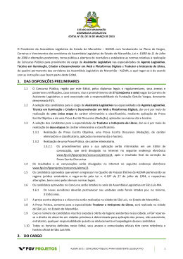 Edital - Calcule Mais