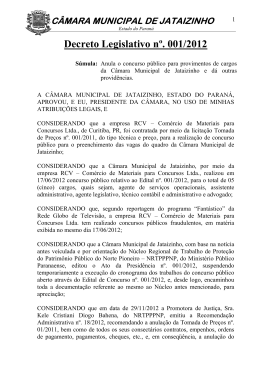 Decreto Legislativo 001-2012
