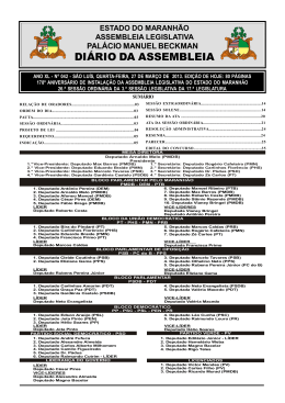 Di&aacute;rio n&ordm; 042 27/03/2013 - Assembleia Legislativa do Estado do