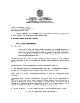 Empresa Brasil Telecom - Ministério Público Federal