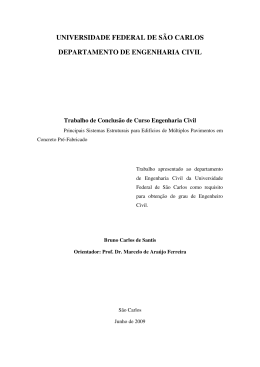 Principais Sistemas Estruturais para Edif&iacute;cios de M&uacute;ltiplos