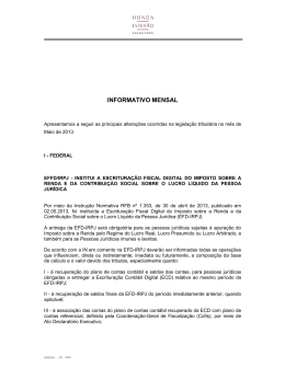 Informe Tribut&aacute;rio