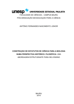 NASCIMENTO JUNIOR, A. F. Construção de Estatutos de