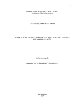 DISSERTA&Ccedil;&Atilde;O DE MESTRADO