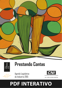 Prestando Contas | Agenda Legislativa da
