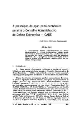A prescrição da ação penal