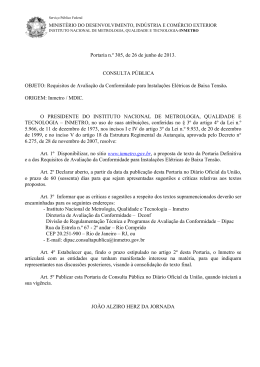 Portaria n.&ordm; 305, de 26 de junho de 2013. CONSULTA