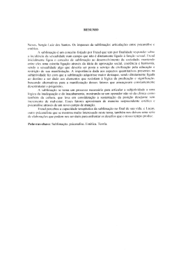 RESUMO Neves. Sergio Luiz dos Santos. Os impasses da