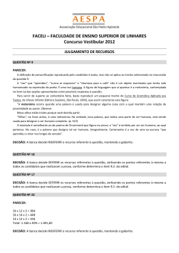 FACELI &ndash; FACULDADE DE ENSINO SUPERIOR DE LINHARES