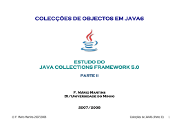 Colec&ccedil;&otilde;es em Java6 - Parte 2 - SIM