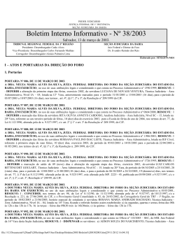 View/Open - Tribunal Regional Federal da 1ª Região
