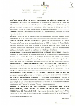 EDITAL ANTÚNID MAGALHAES DA SILVA, PRESIDENTE DA