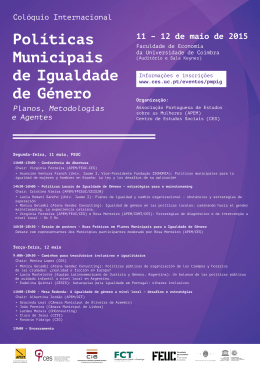 programa - Plataforma Portuguesa para os Direitos das Mulheres
