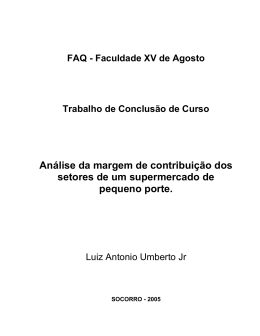 FAQ - Faculdade XV de Agosto