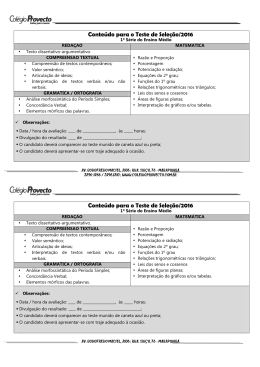 (ROTEIRO DE ESTUDO - TESTE DE SELE&Ccedil;&Atilde;O 2016 \(1\))
